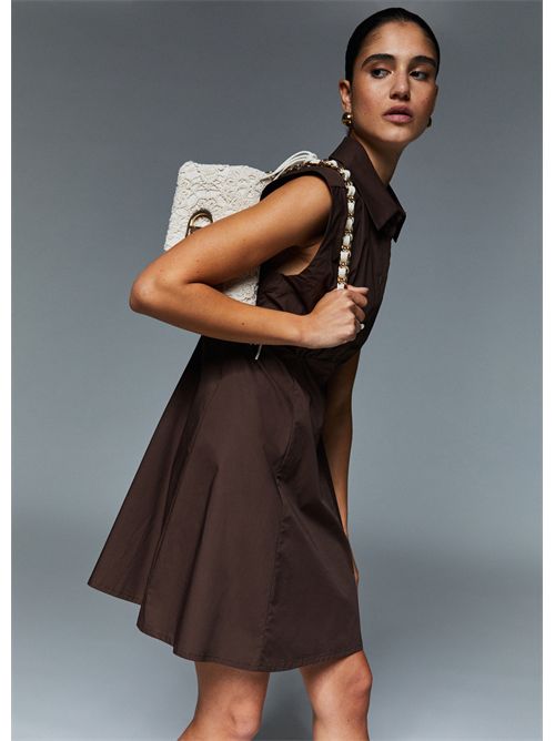 Dress woman brown LIU JO | WA6514T4853/91109